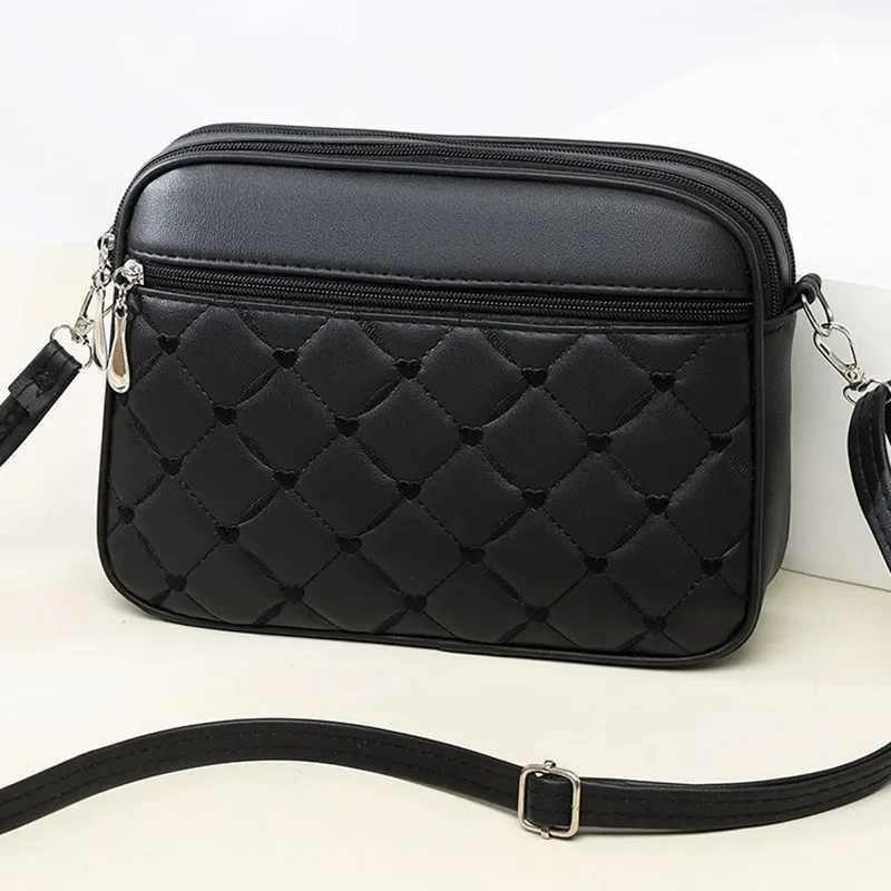 2024 Ladies with High-end and Exquisite Bags New Womens Summer Handbag Versatile Foreign Trade Crossbody Small Square BagsXJ250108