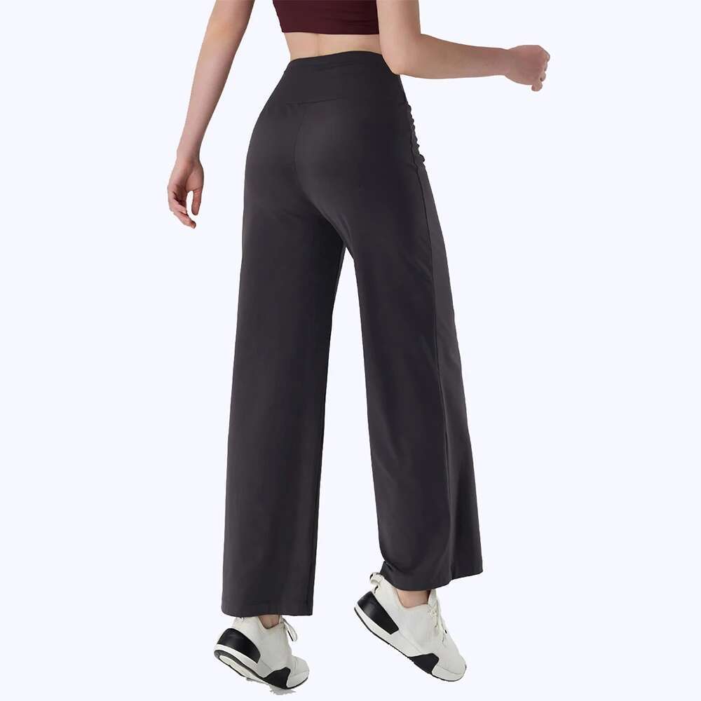Vnazvnasi Autumn Women Sports Pants Fiess High Waist Versatile Jogging Loose Leisure Trousers Gym Workout Joggers Soft Fabric