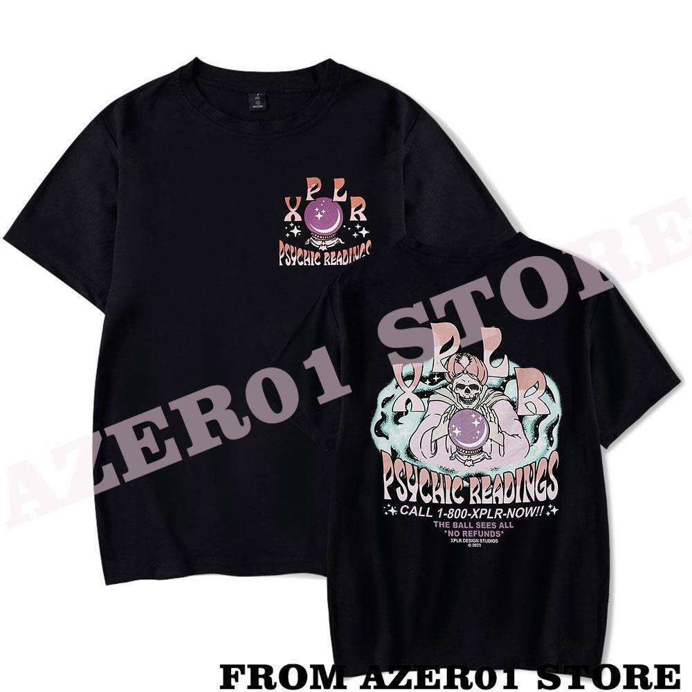 220gXPLR Psychic Reading Tee Merch T-shirt Summer Men/Women