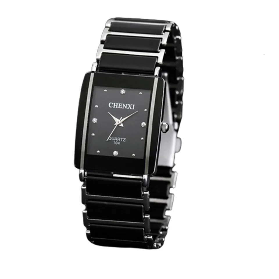 Fashion Chenxi Lady Watch Elegant Black Ceramics Simple Minimalism Small N Quartz Casual Woman Wristwatch 241228
