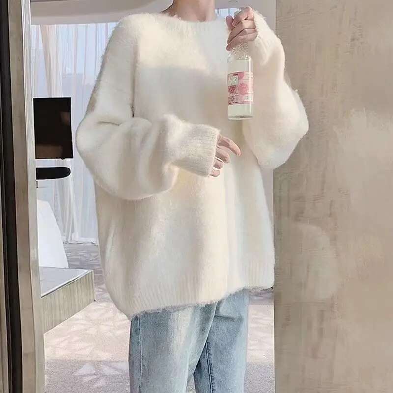 Autumn Winter Popular Hot New Gentle Lazy Style Pullovers Women's Clothing Simplicity All-Match Interior Outfit Sweaters