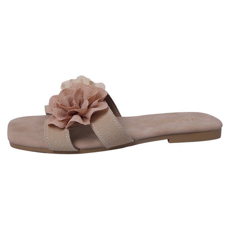Women Slippers Flat Bottom hot Comfort Fashion Versatile Designer Shoes wer Gentle Style Triple Brown Apricot Free shipping
