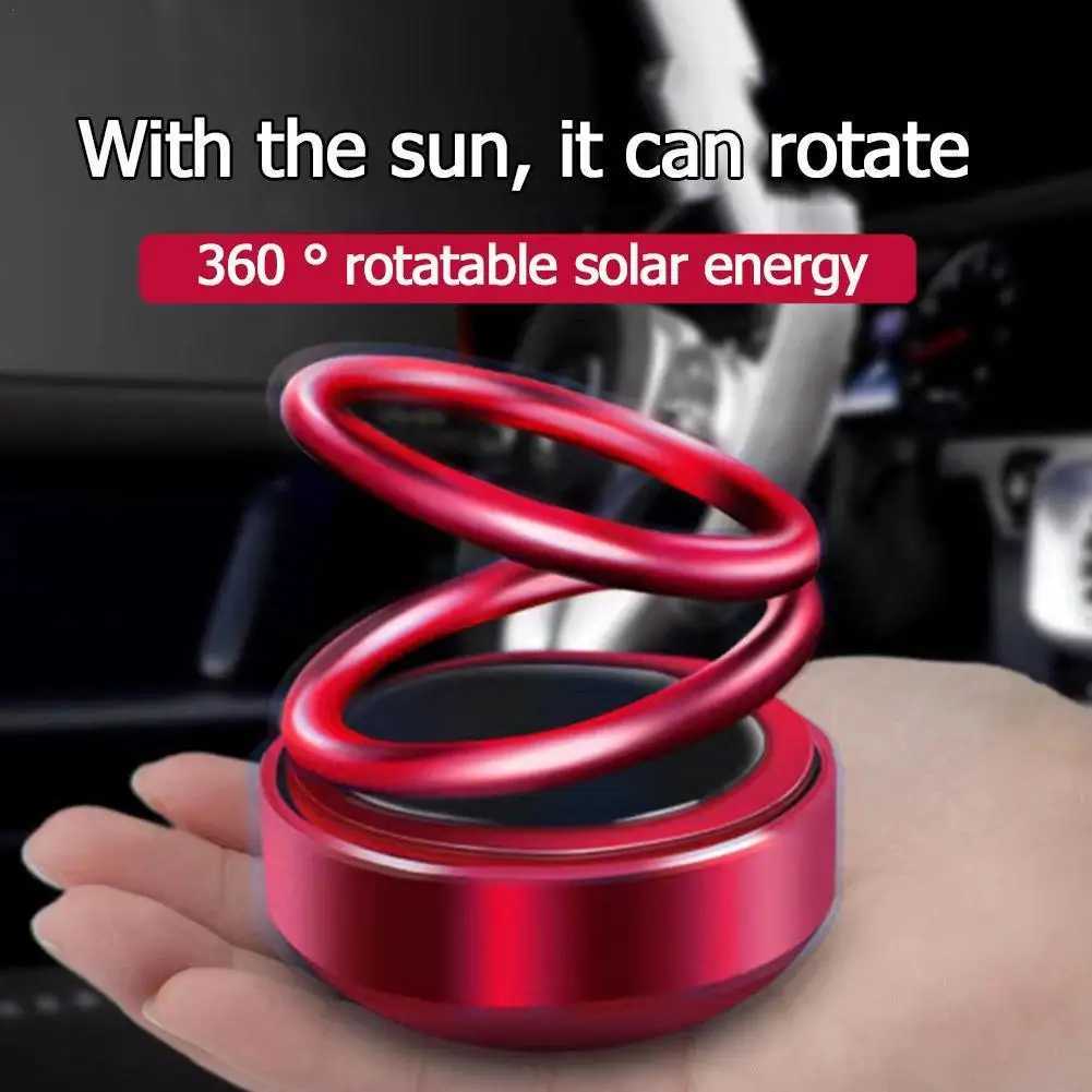 Car Air Freshener Car air freshener car aromatherapy double suspension 360 degree rotation perfume car interior accessories H250108