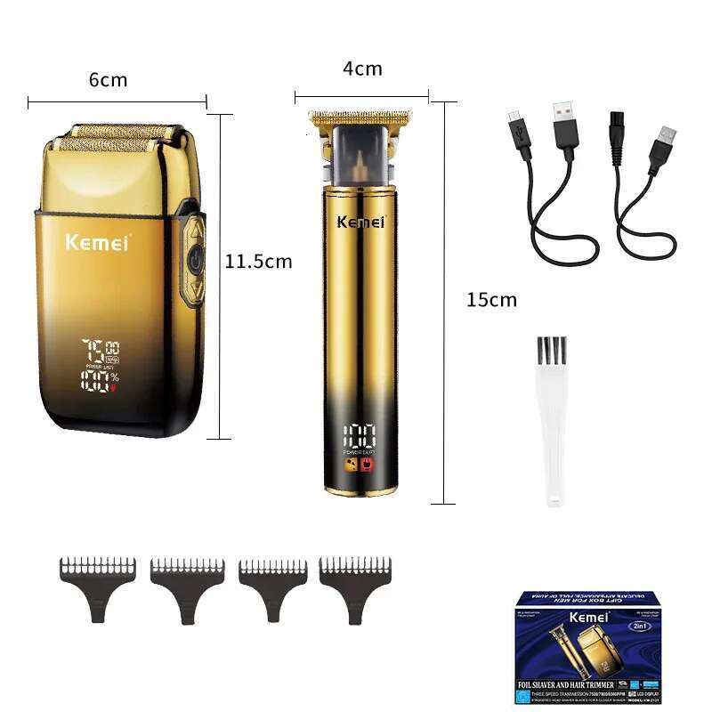 Hair Electric Razor Foil Shavers Professional Beard Trimmer for Men Grooming Kit Barber Clippers Haircut hine