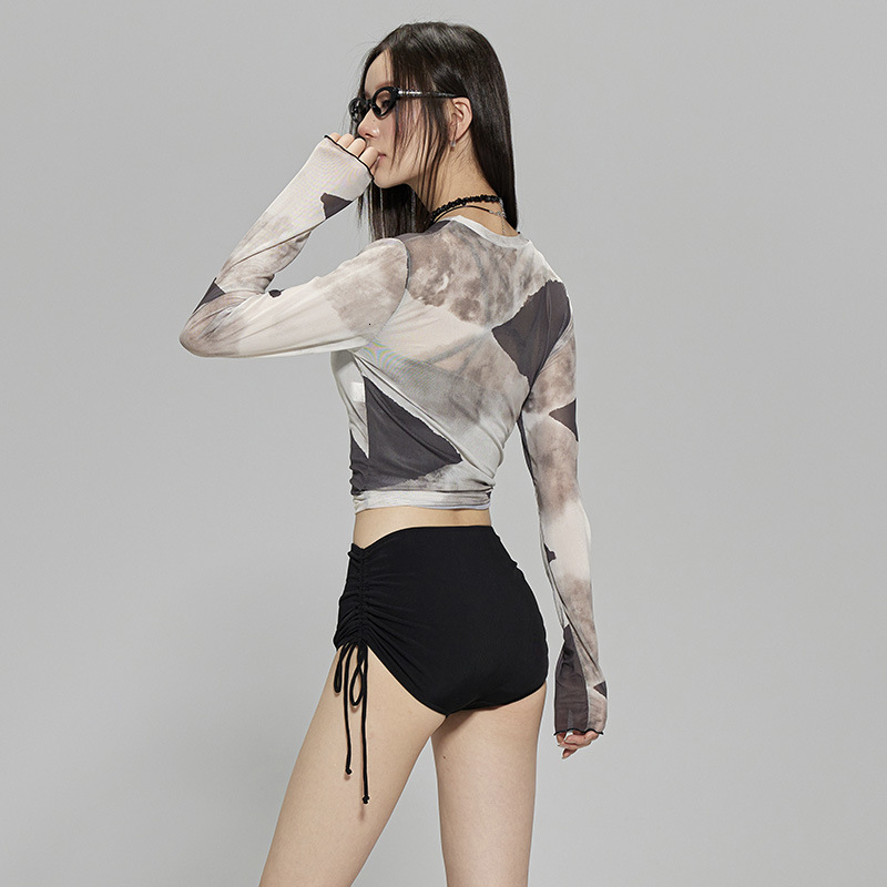 Swimsuit 2025 new women's split high-end three piece bikini sexy pure desire gathering slimming hot spring vacation designer trendy beach swimsui