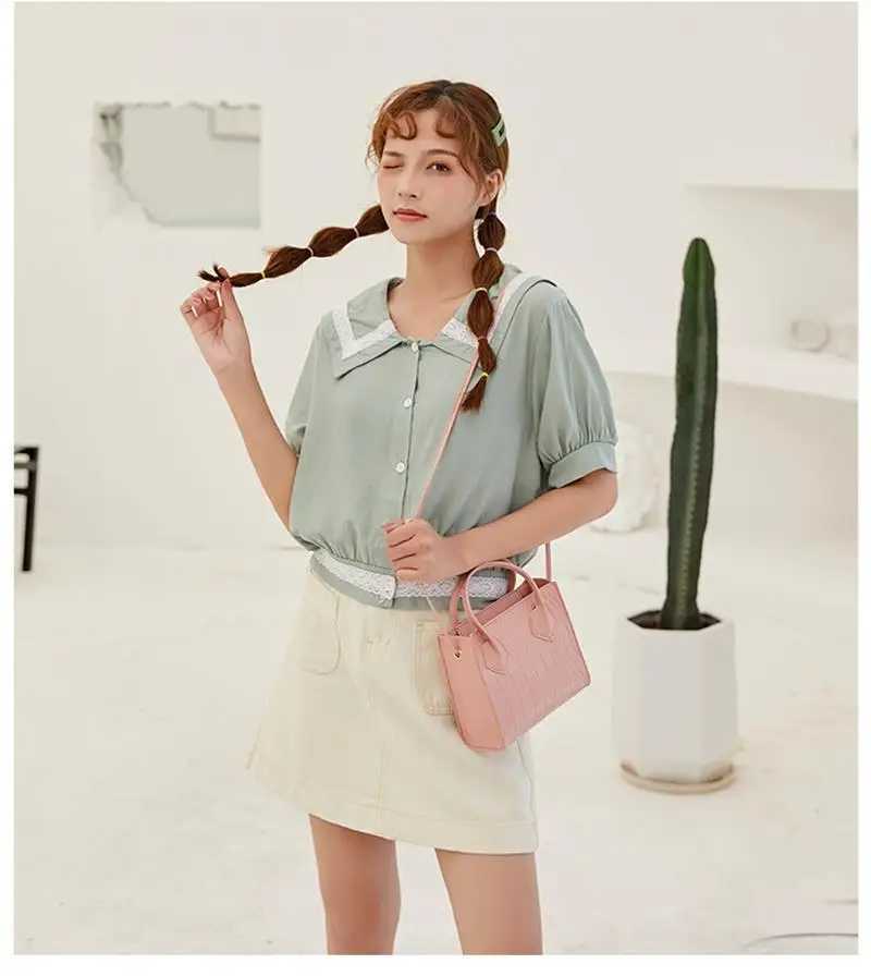 odile Pattern PU Leather Crossbody Bags for Women Luxury Designer Female Shoulder Tote Bag Mini Handheld Travel HandbagsXJ250108