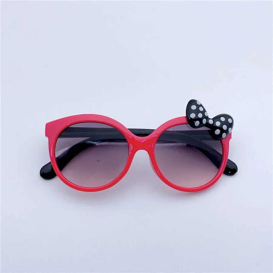 Kids Sunglasses Girls Boys Shiny Bowknot Sun Glasses Lovely Cat Children Eyewear Fashion Gradient Eyeglasses UV400 W250109