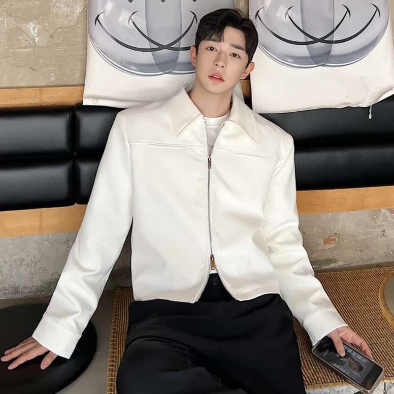 Fashion Autumn New Solid Color Design Jackets Trendy Elegant Men's High Quality Coats Korean Reviews Many Clothes