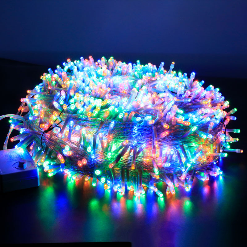 led small light string flashing lights string lights starry star string lights decoration lights stars holiday Christmas outdoor colorful lights campi