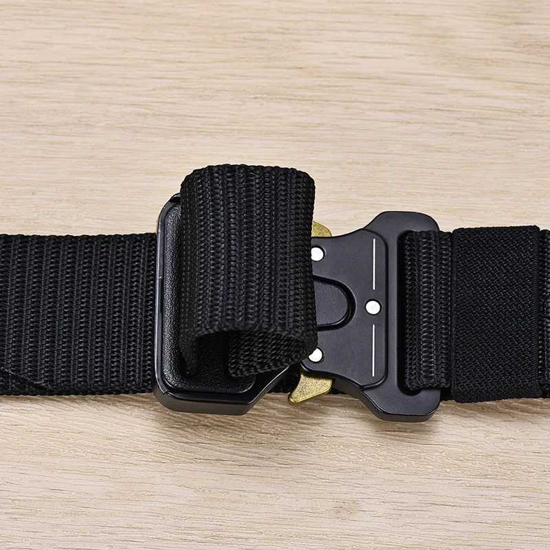 Mens Belt Outdoor Multi functional Belt High quality Canvas Nylon Mens Luxury Belt Womens Sports Jeans Neutral Belt W250120