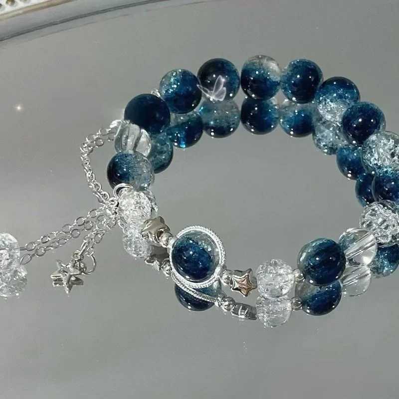 Fashion Niche Design Galaxy Hanging Super Fairy Star Bracelet For Women Versatile And Sweet Girlfriend AccoriesXJ250109