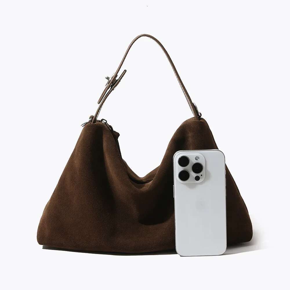 2025 Crossbody Pillow For Niche Artistic Shoulder High Silk Matte Leather Women's Bag