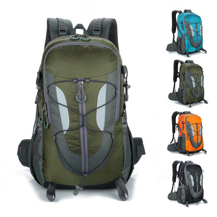 New Outdoor Mountaineering Backpack with Large Capacity Simple and Lightweight Waterproof Outdoor Travel and Sports Backpack 240920