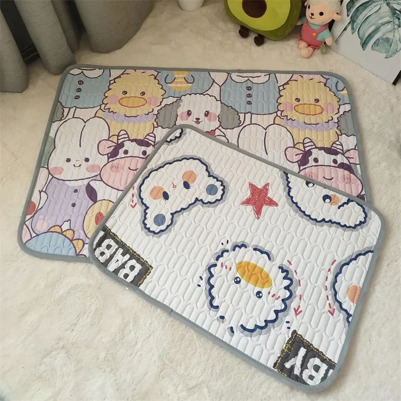 Cotton padded diaper pads for children waterproof washable menstrual pads aunt pad physiological period mattress waterproof chil 250109
