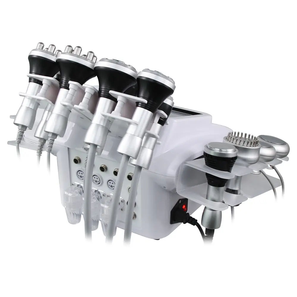12 in 1 Desktop Body Management Physiotherapy Anti-cellulite Cavitation + Vacuum + EMS + RF + Lipolaser Weight Loss Skin Face Care Anti-aging Body Sli