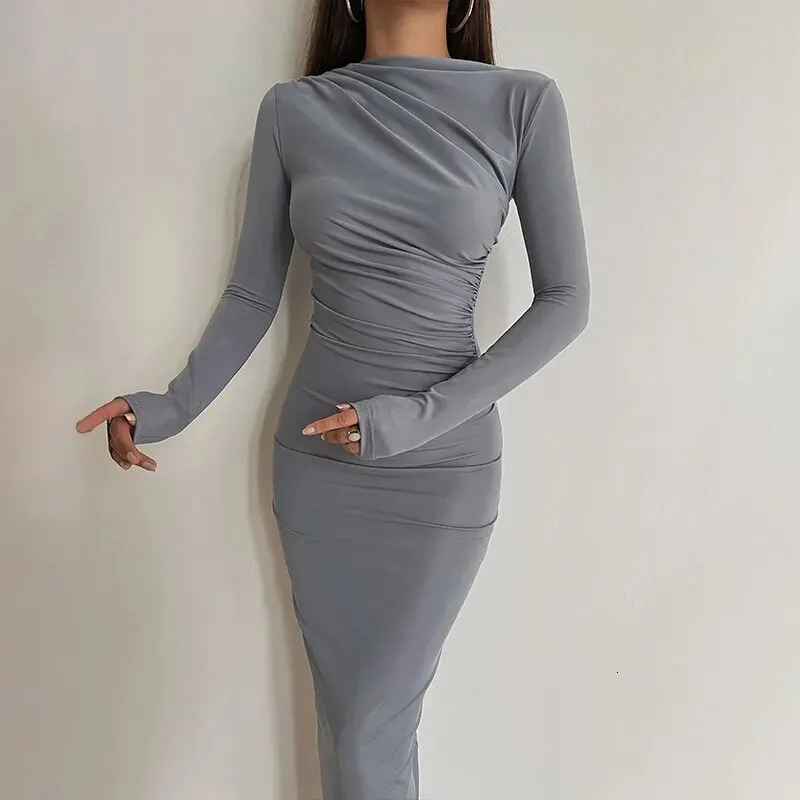Lace Dress, Women's Spring Autumn Long Sleeve Party - Elegant Club Evening Streetwear Bodycon Dress Items C260311