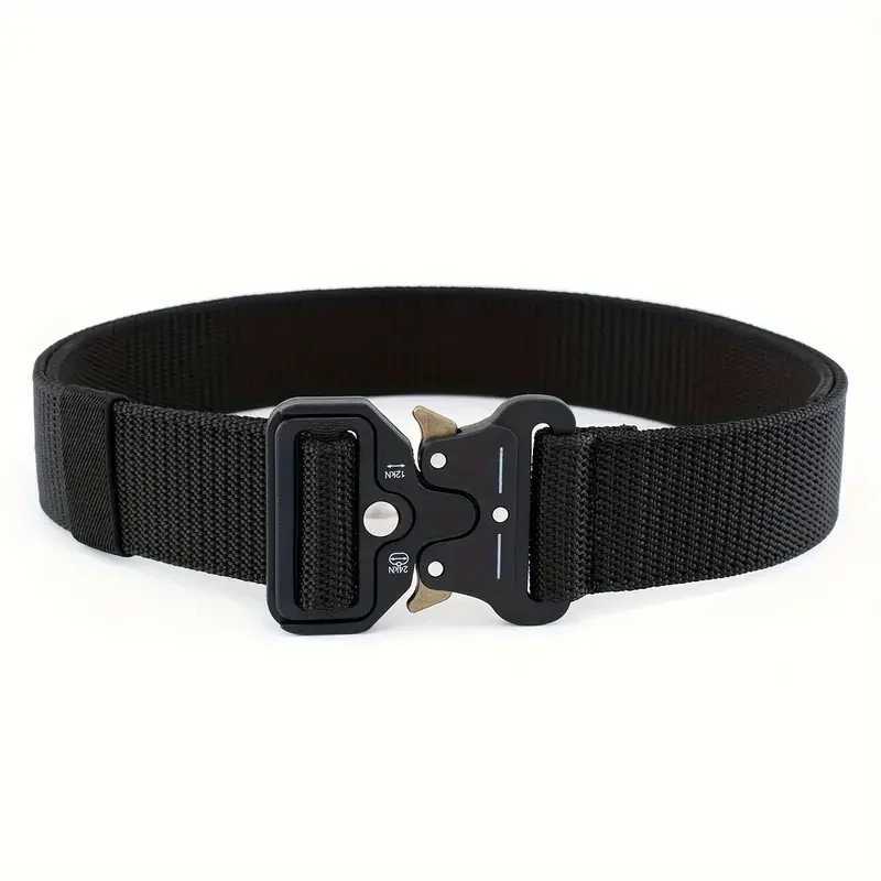 Mens Belt Outdoor Multi functional Belt High quality Canvas Nylon Mens Luxury Belt Womens Sports Jeans Neutral Belt W250120