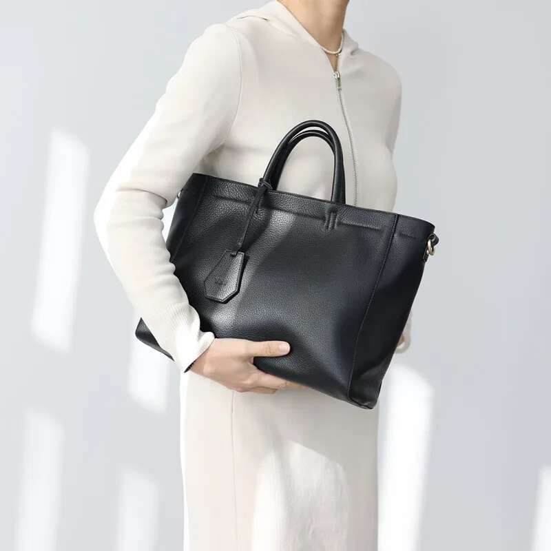 Women Handbag 100% Real Cow Leather Temperament Single Shoulder Messenger Bag Stuitable For Commuting