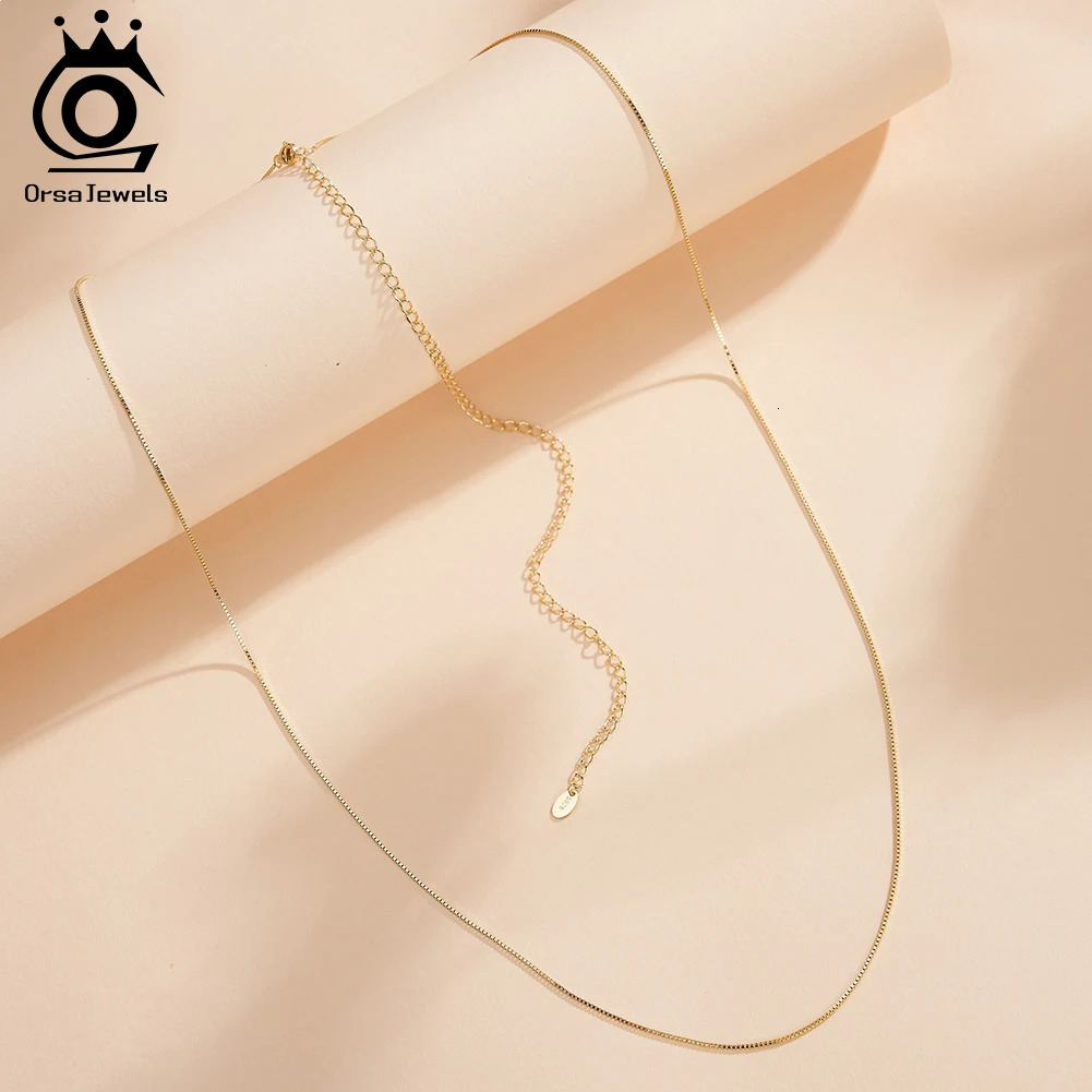 ORSA JEWELS Soild 925 Sterling Silver Minimalist Waist Chain Sexy Belt Belly Bikini Beach Simple Body Chain Accessories CW02 250107