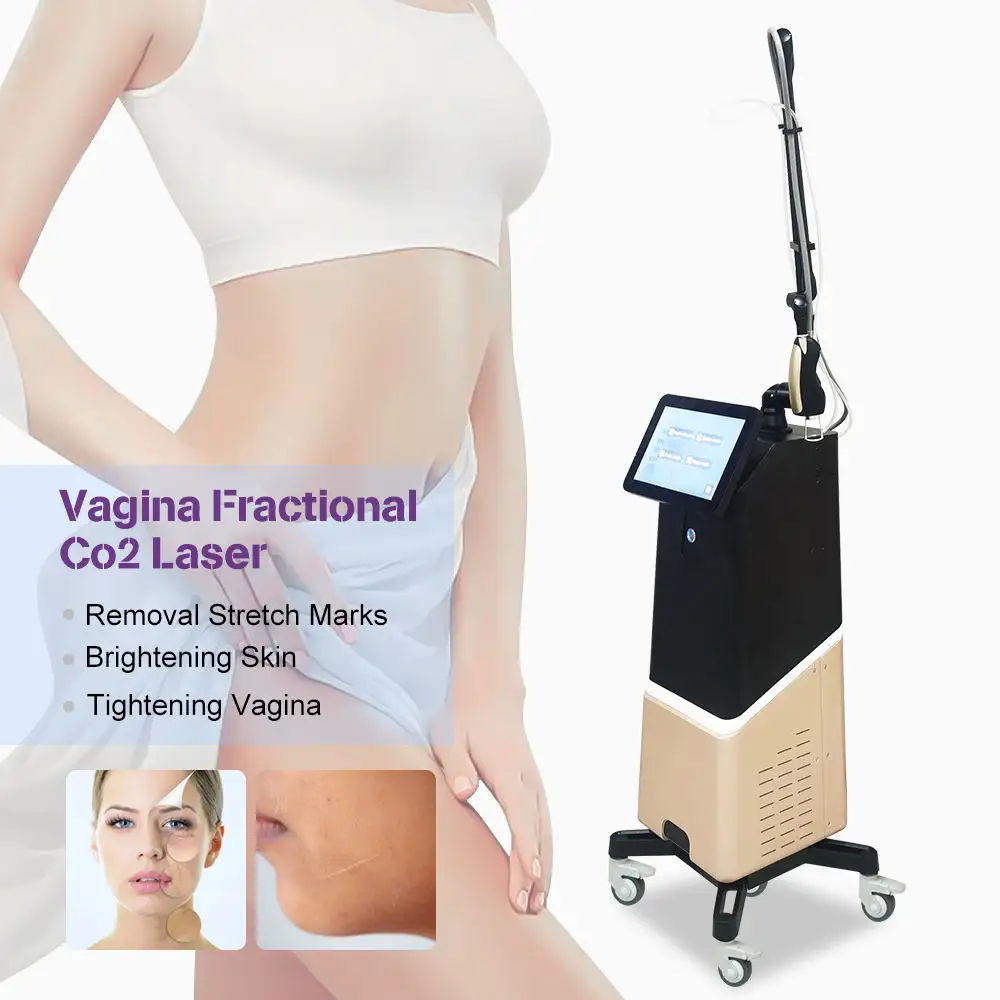 Professional Vertical Fractional Co2 Laser Beauty Machine Non Invasive Shaping Remover Anti-aging Machine