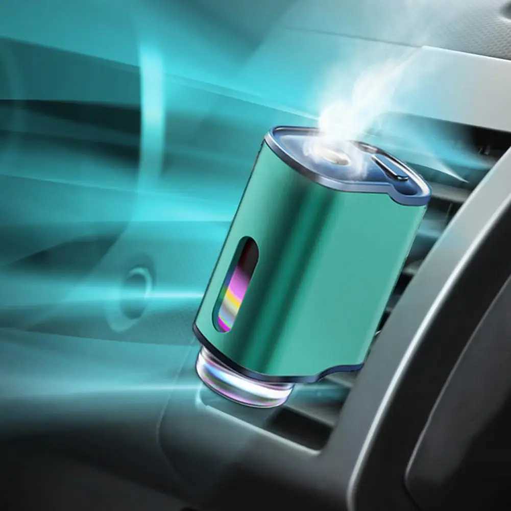 Car Air Freshener Portable car essential oil diffuser intelligent charging car aromatherapy diffuser with 3 modes of air freshener for odor control H2