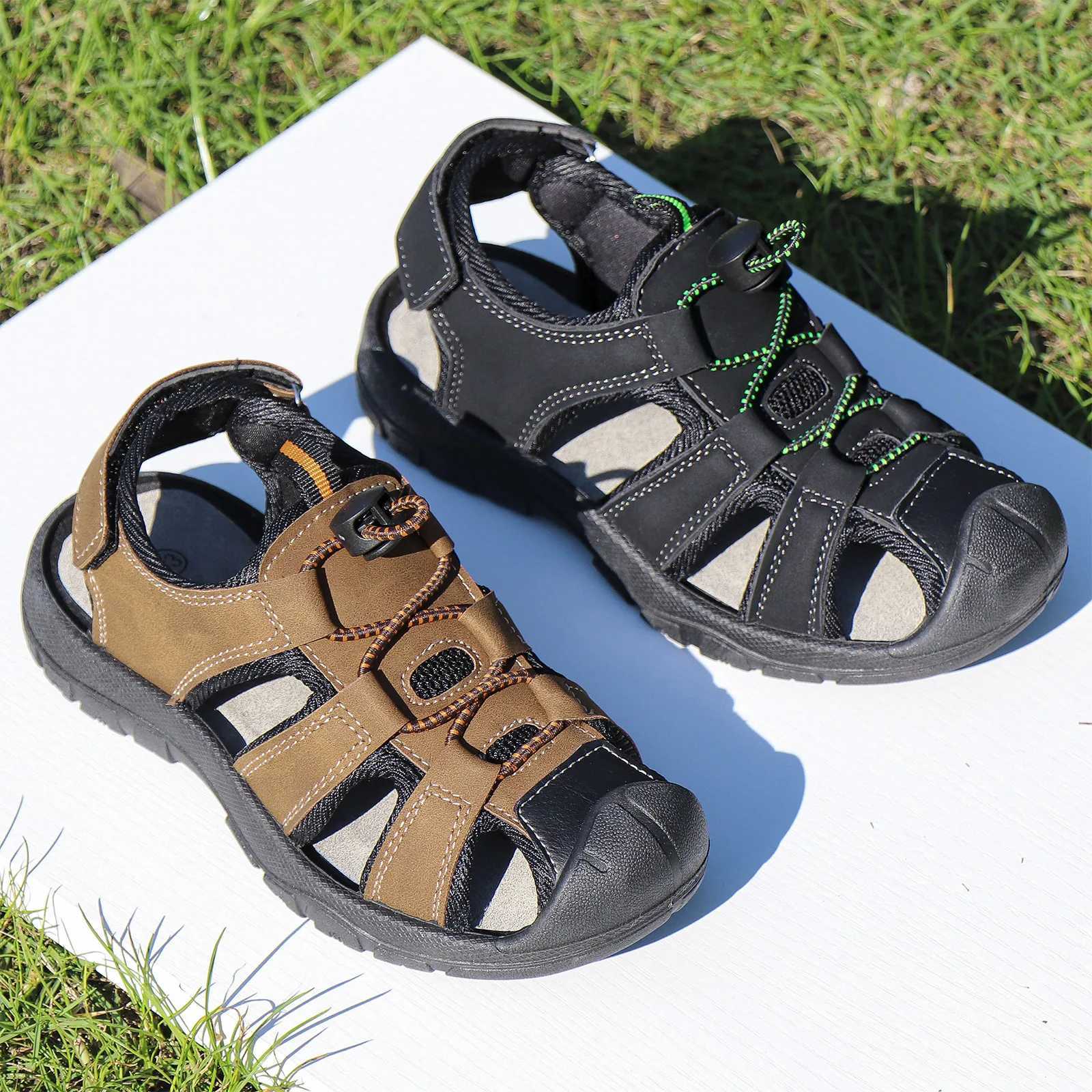 Childrens shoes running girls and boys school spring casual fashion sports non slip sandals W250108