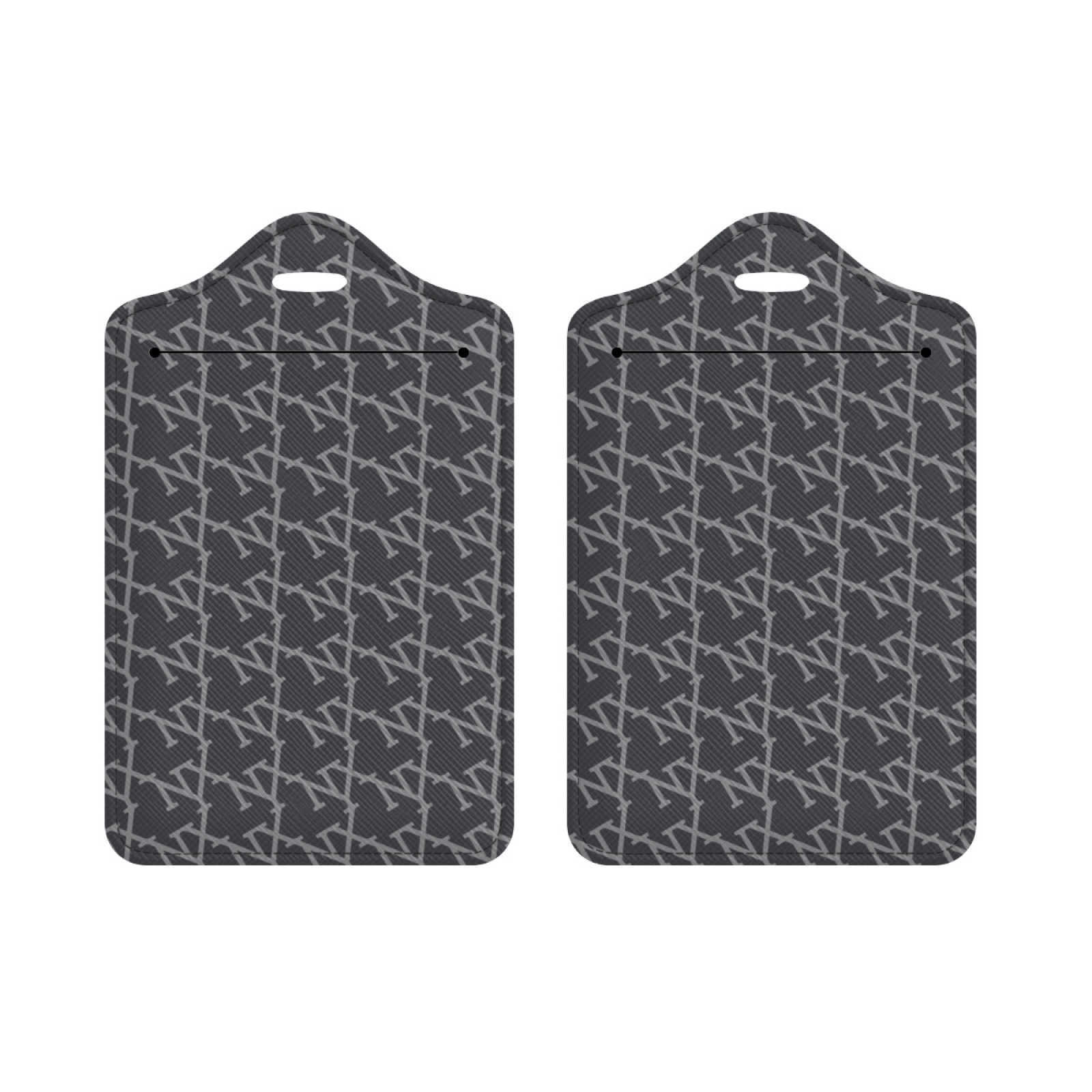 Cross Pattern PU Luggage Tag (for Couples) Fashion Travel Accessories Luggage Tag Silicone Suitcase ID Addres Holder Baggage Boarding Tag Portable Lab