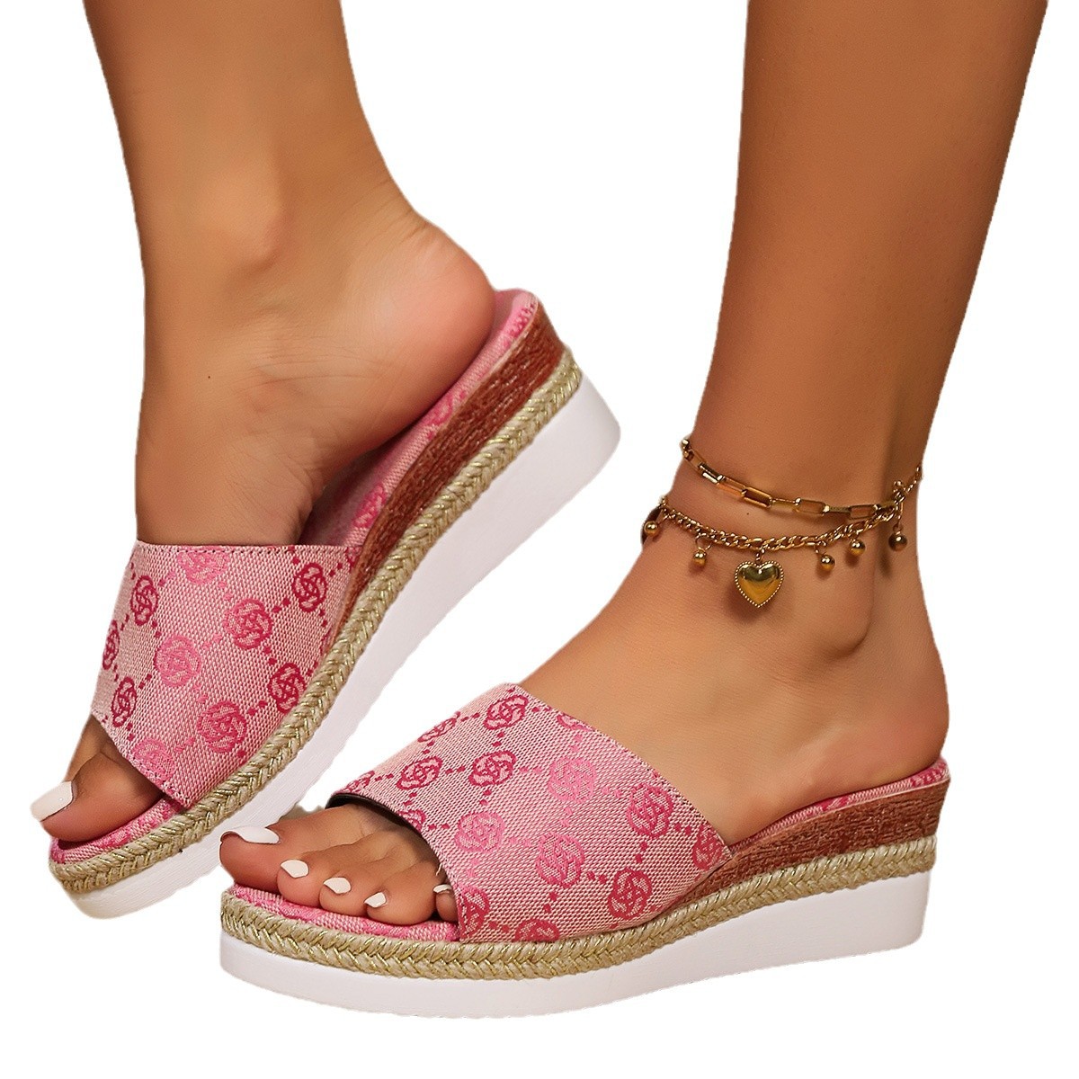Free Shipping new slides designer Slippers womans sandals Platform shoes Indoor home outdoor women Wedges dh1102219088