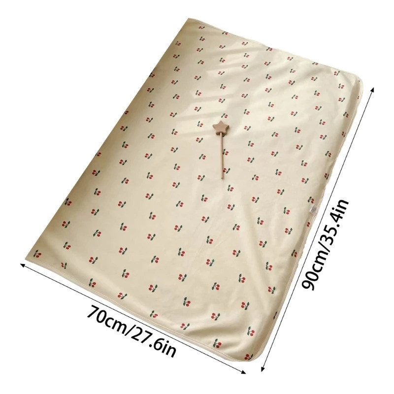 Cartoon Pattern Nappy Change Cushion Comfortable Children Mat for Travel Outdoor 250109