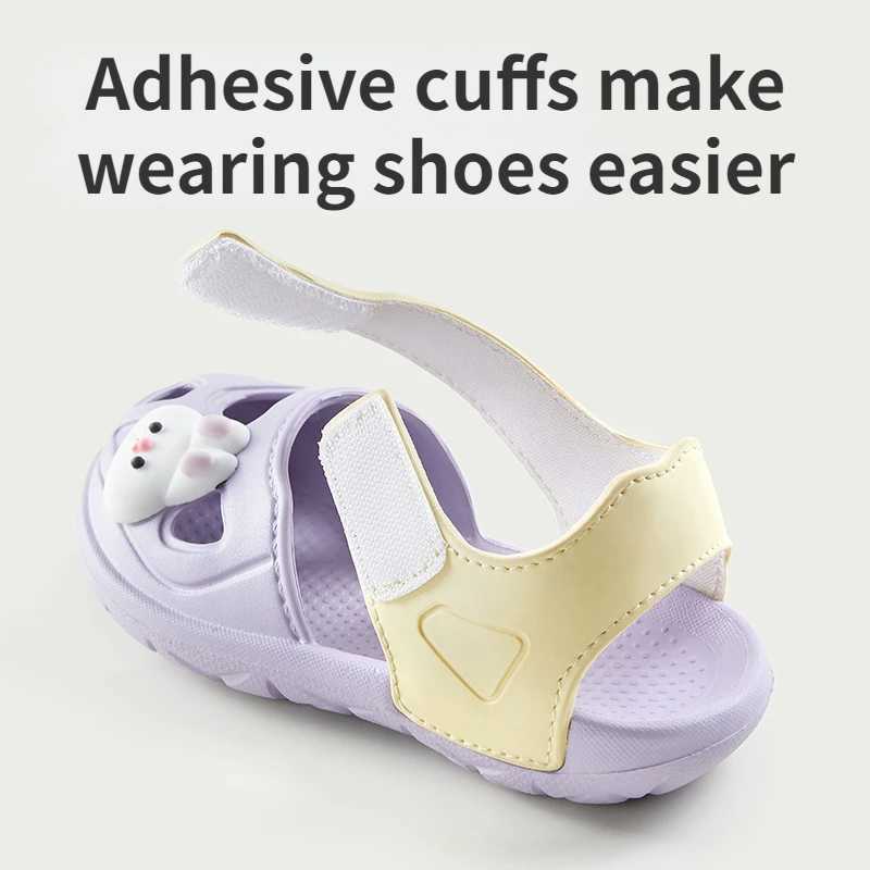 2024 New Childrens Summer Sandals Childrens Garden Shoes Girls Baby Head Sandals Boys Hollow Breathable Sandals W250108