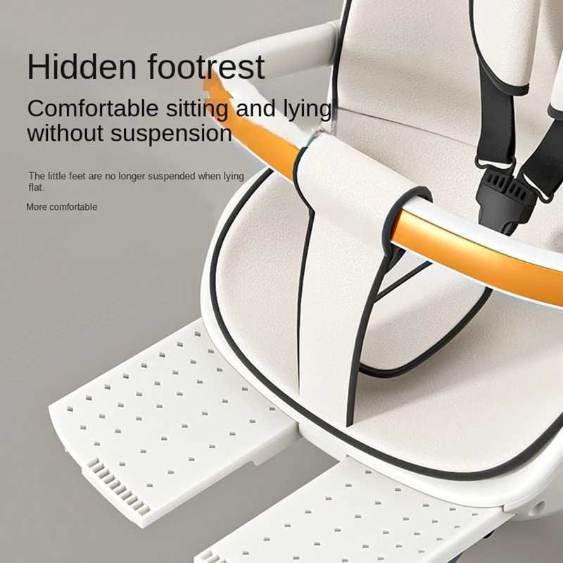 Lightweight folding tilt and sitting baby stroller for children aged 0-3 years high landscape two-way stroller W250109