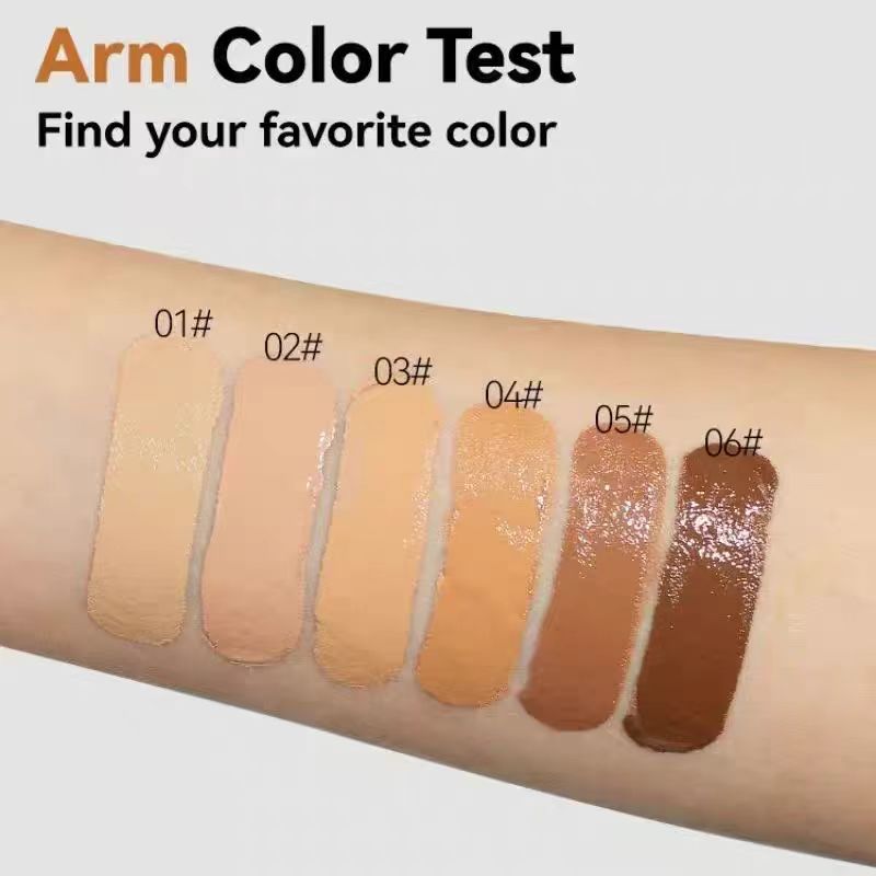20ml MLSMILE CONCEAL FOUNDATION PERFECT 2in 1 FOUNDATION CONCEALER 6 Colors Face Makeup Concealer
