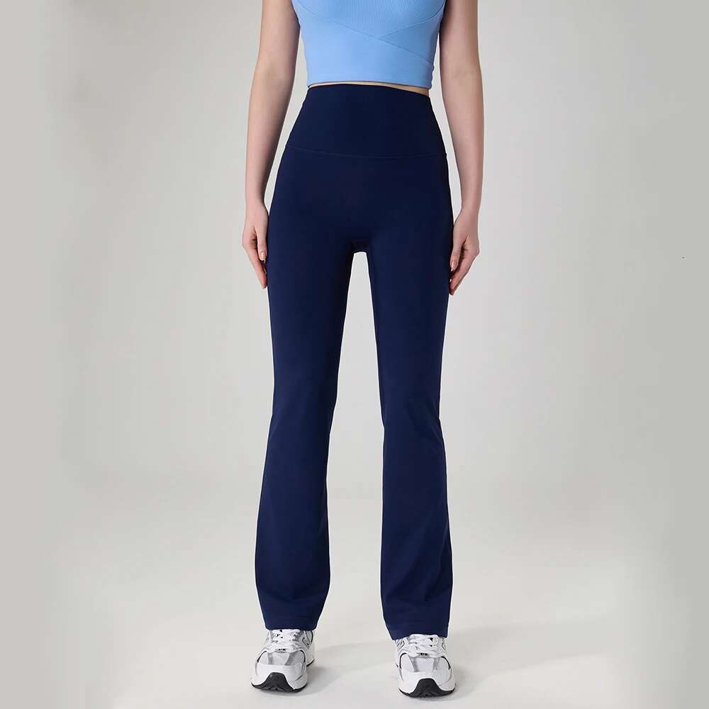 Vnazvnasi High Waist Women Fiess Flared Leggings Good Elastic With Soft Fabric Fashion Design Workout Sports Pants Push Up