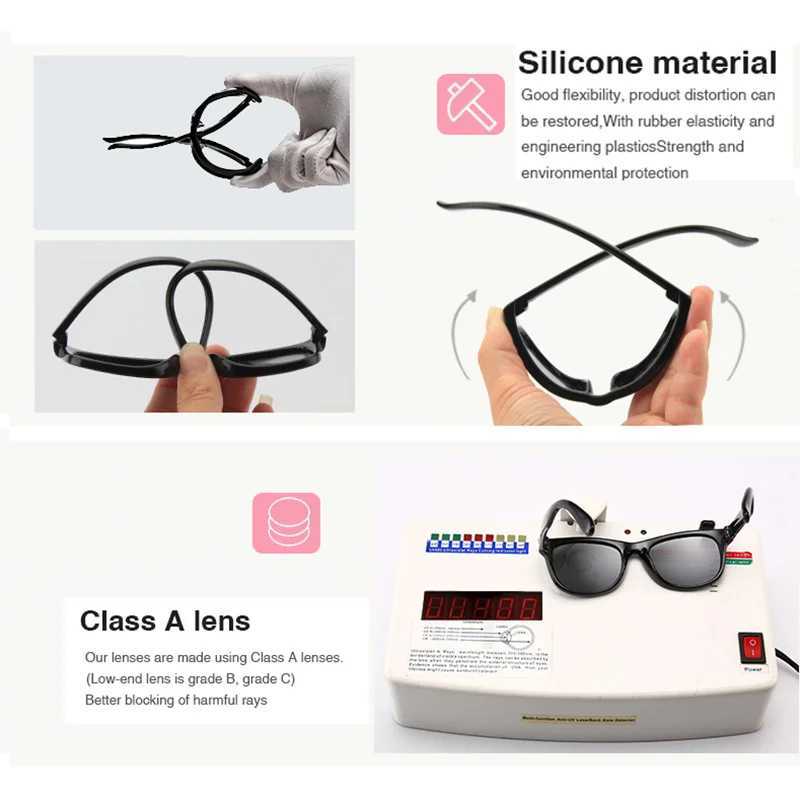Baby polarized circular sunflower flexible curved flower baby polarized sunglasses with baby carrier W250109