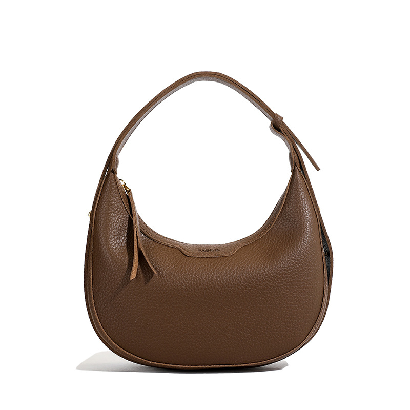 Fashion women's handbag new versatile shoulder messenger saddle bag casual fashion crescent bag