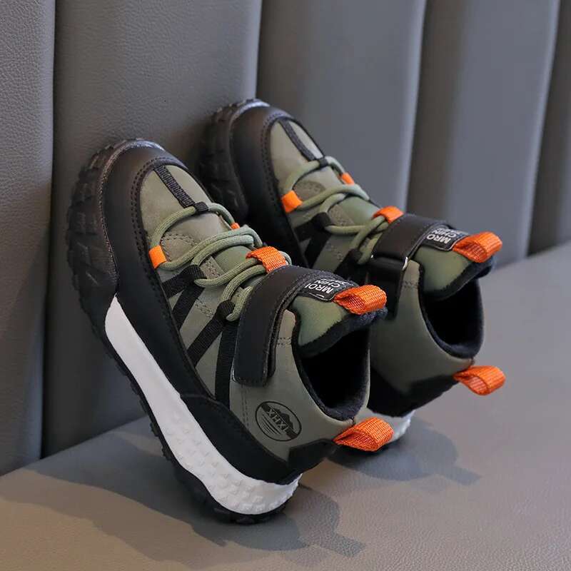 Ddmyshoesvip Children S Sneakers Autumn Winter Boys Sport Girls Plush Cashmere Warm Ed Casual Studnet Shoes Teen Running Flats