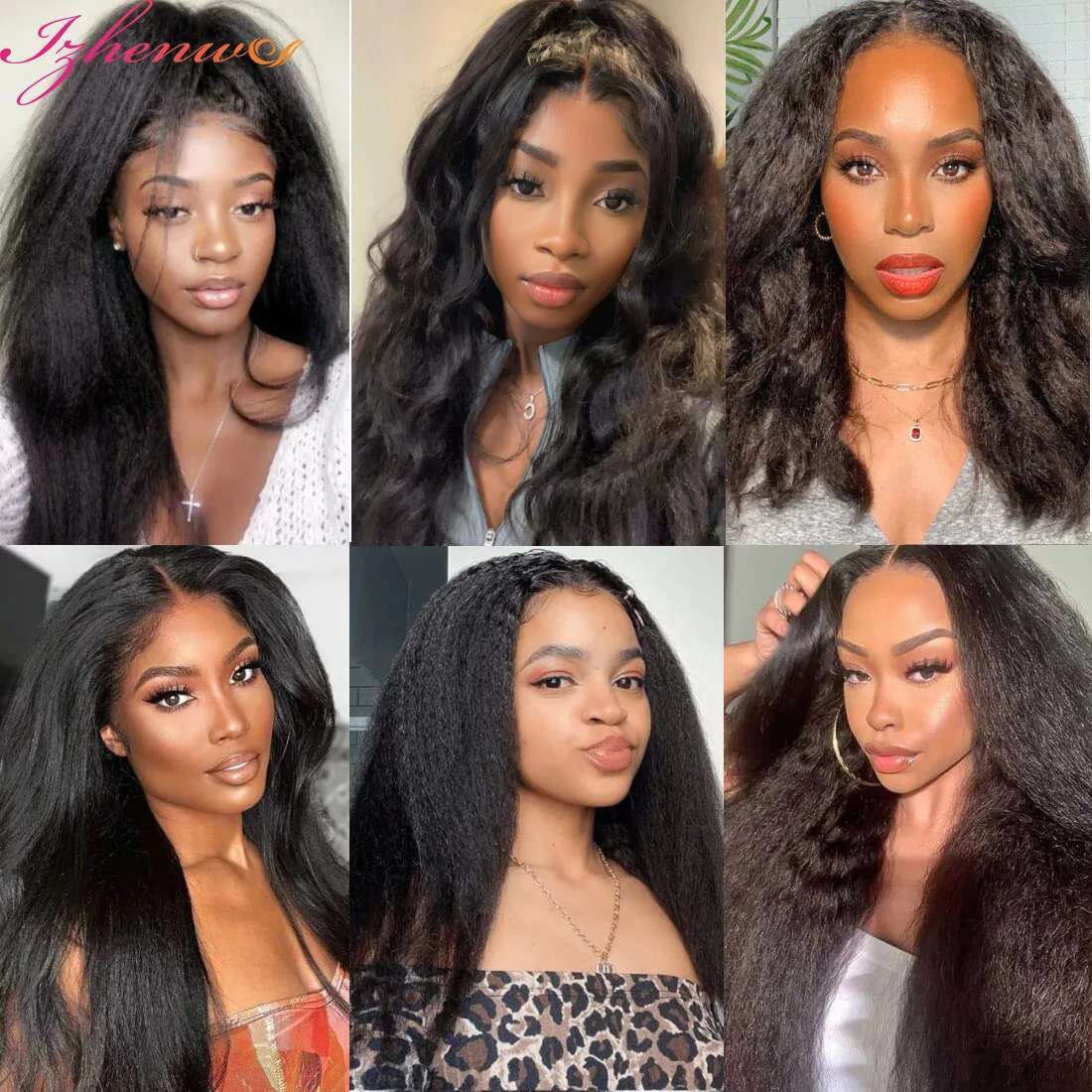 30 Inch Transparent Kinky 360 Frontal Yaki Straight 13X6 13X4 Lace Front Human Hair Wigs For Women