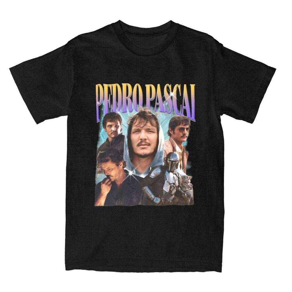 Vintage Bootleg Pedro Pascal T Shirt Women Outfits_