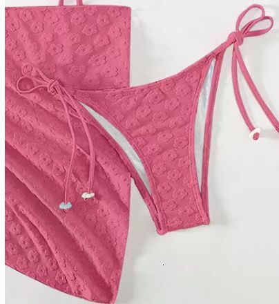 2024 New Sexy Three Piece Swimsuit Women's Sexy Beach Bikini Designer Swimsuit Bikini