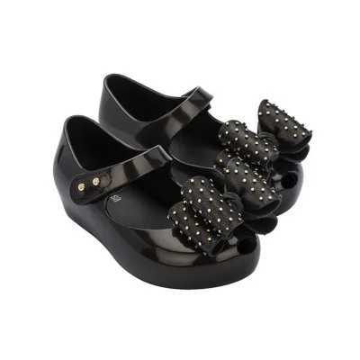 Mini childrens sandals 2021 new original girls jelly sandals bow childrens sandals childrens beach shoes anti slip childrens shoes W250108