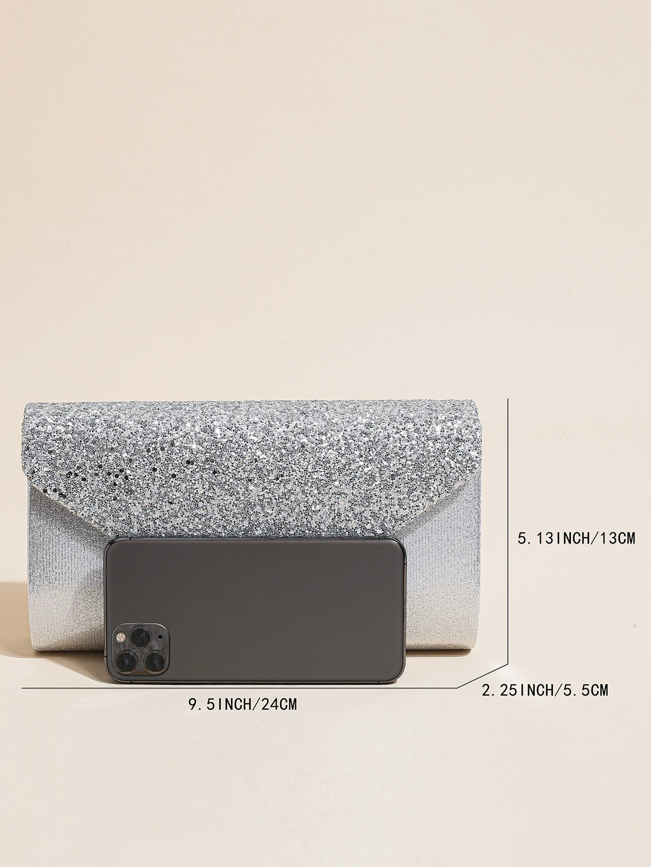 Women Evening Envelope Handbag Prom Sequin Clutch Purse chain Shoulder Cross Body Bag For Party 250106