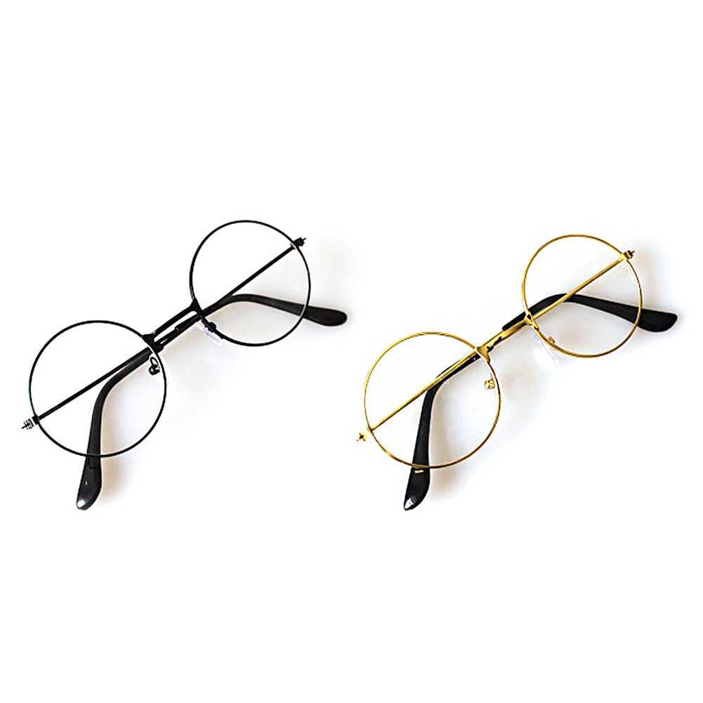 Hot Newborn Baby Girl Boy Flat Glasses Photography Props Gentleman Shot Baby Picture Decoration Round Glasses Sunglasses W250109