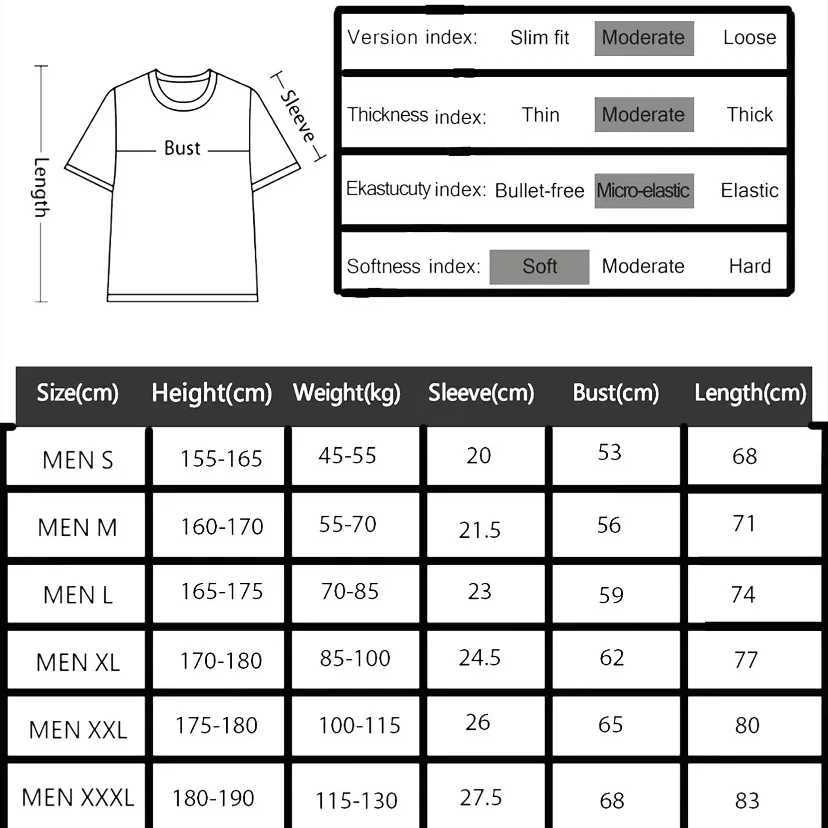 Porn T-shirt Leisure Center Summer Laundry T-shirt Retro Hip Hop Street Clothing Mens Short Sleeve Retro Black Laundry Clothing M250108