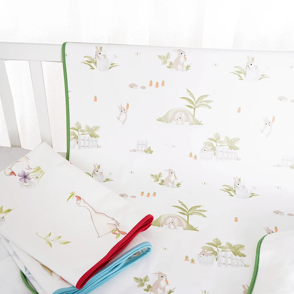 HappyFlute Cartoon Print Washable Baby Diaper Changing Mat Multi-Scenario Use Waterproof Changing Pad Breathable Cover Mattress 250109