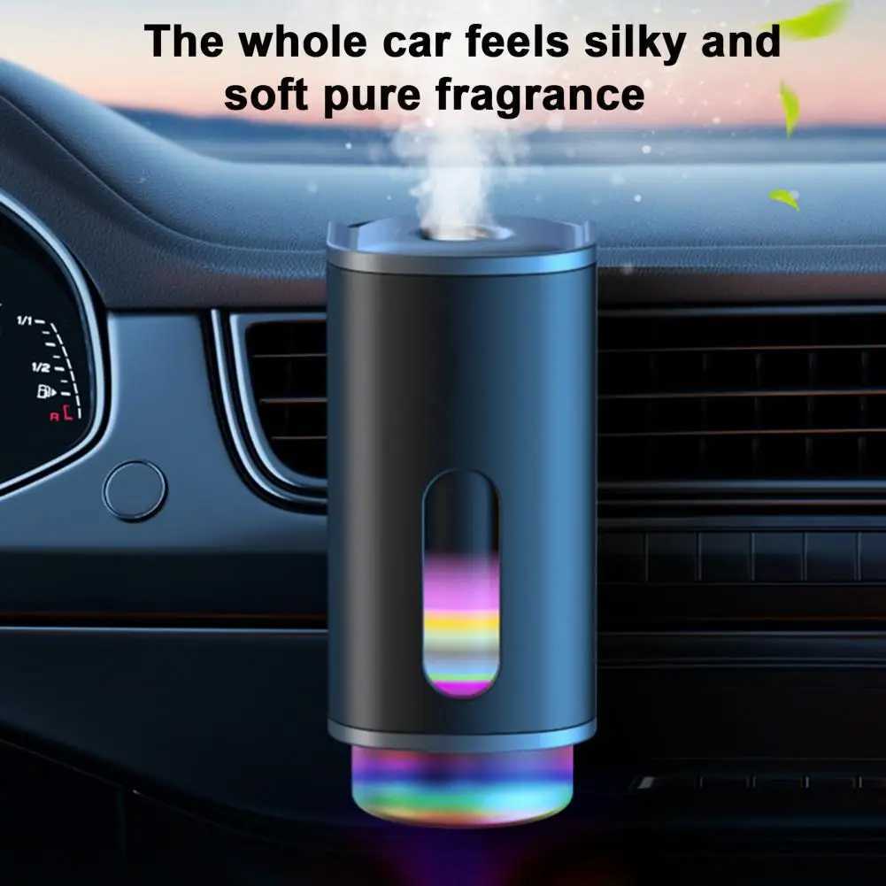 Car Air Freshener Portable car essential oil diffuser intelligent charging car aromatherapy diffuser with 3 modes of air freshener for odor control H2