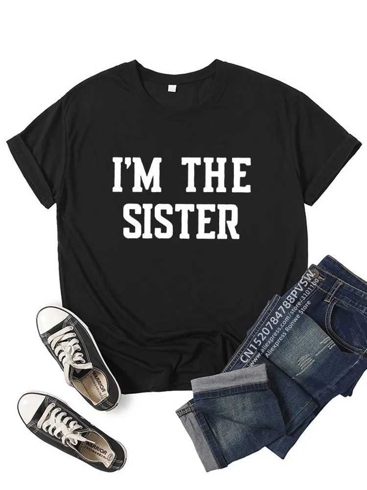 My sister and I talked about you a woman interesting daily T-shirts the best in summer and I am my sisters top T-shirt M250108