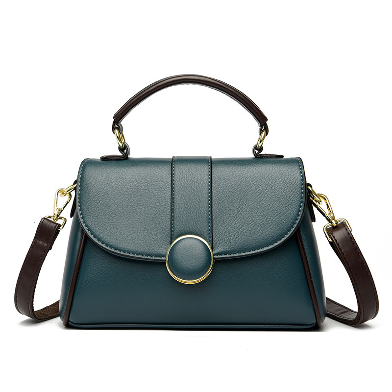 Leather new style New Soft Leather Single Shoulder Women's Bag Fashionable Versatile, Stylish And High-End, Crossbody Handbag