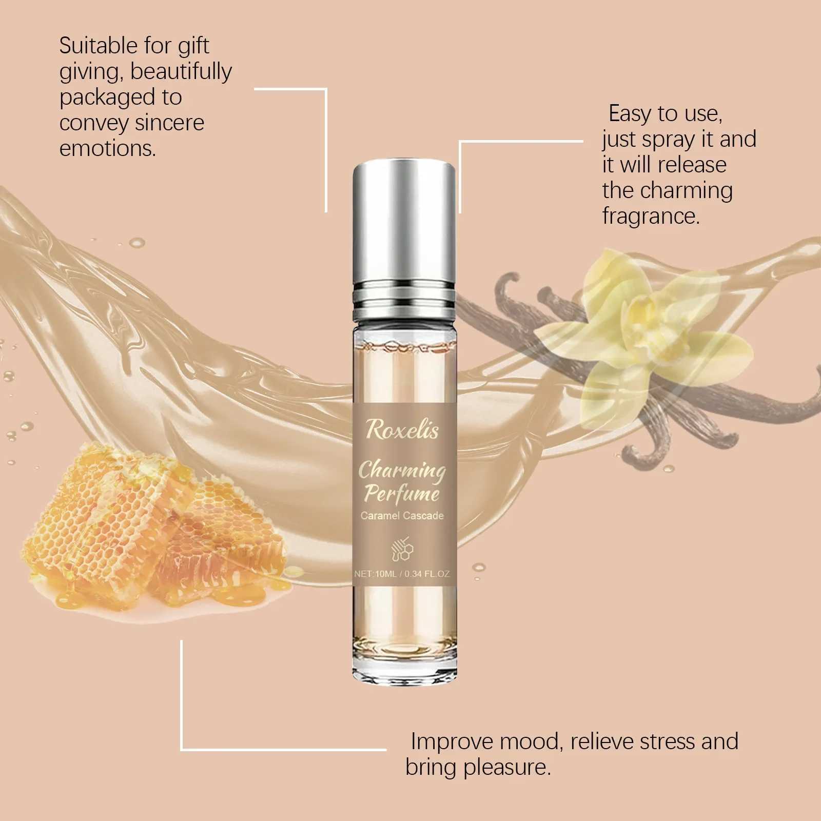 Honey Infused Perfume Caramel Lasting Sweet Aroma Light Scent Exudes Feminine Elegant Charming Fragrance PerfumeXJ250109
