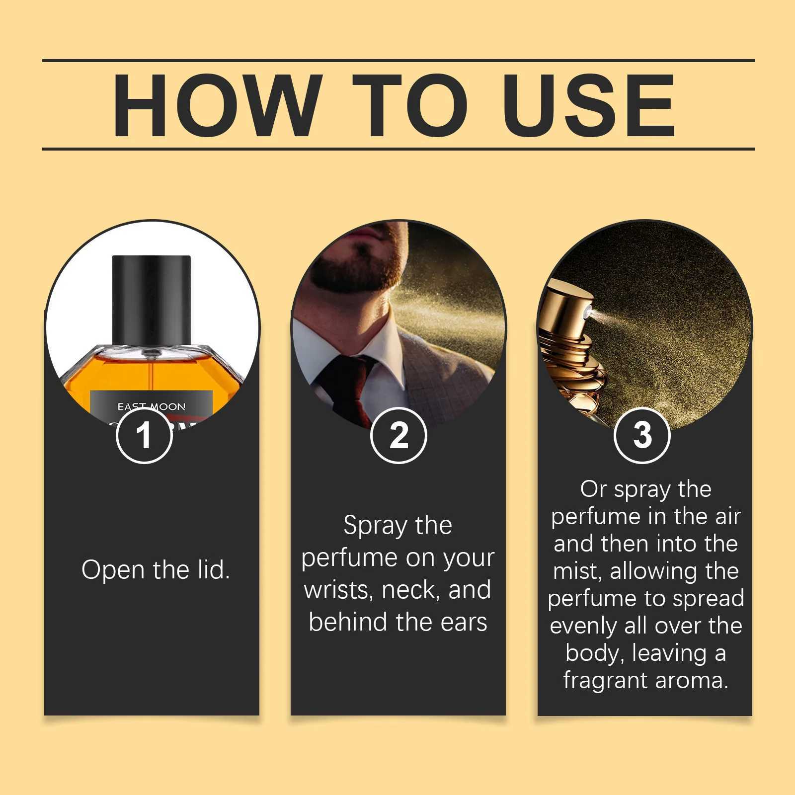 Men Sandalwood Perfume Spray Flirting Pheromone Non-stimulation Long Lasting Scent Romance Date Attract Women Fragrance PerfumesXJ250109