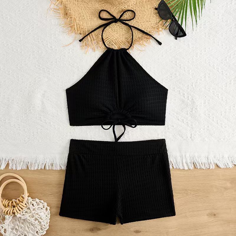 2025 New Hot Girl Bikini Female Sexy Swimsuit Flat Corner Designer Trendy Beach Swimsuit